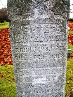 Gravestone Peter Landschoot (1823–1908)