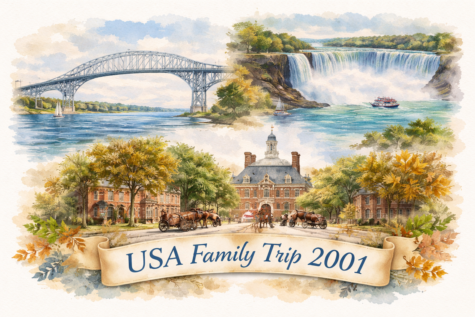 Family Visit USA 2001