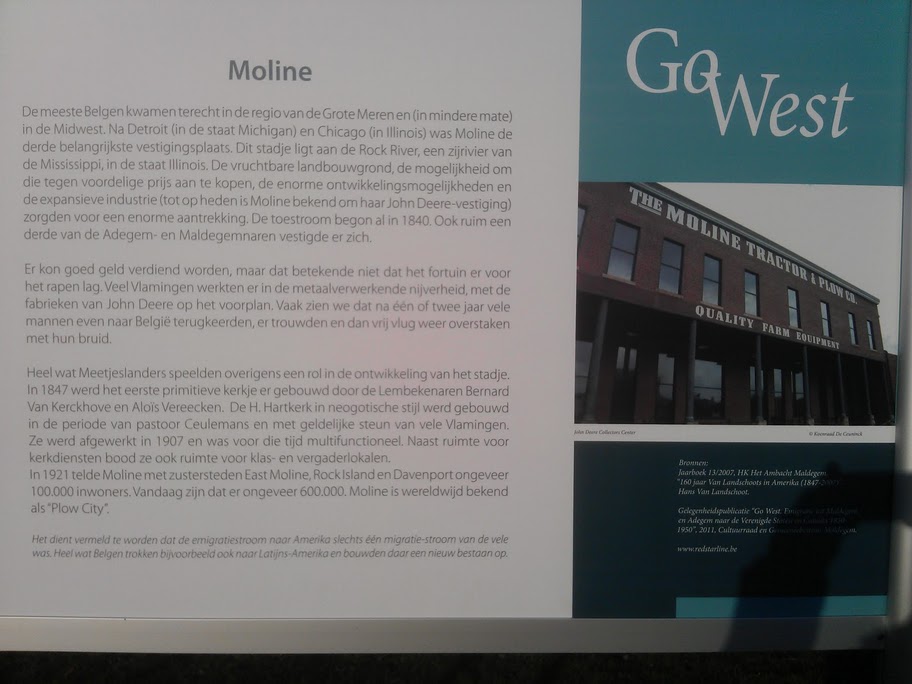 Go West memorial in Adegem