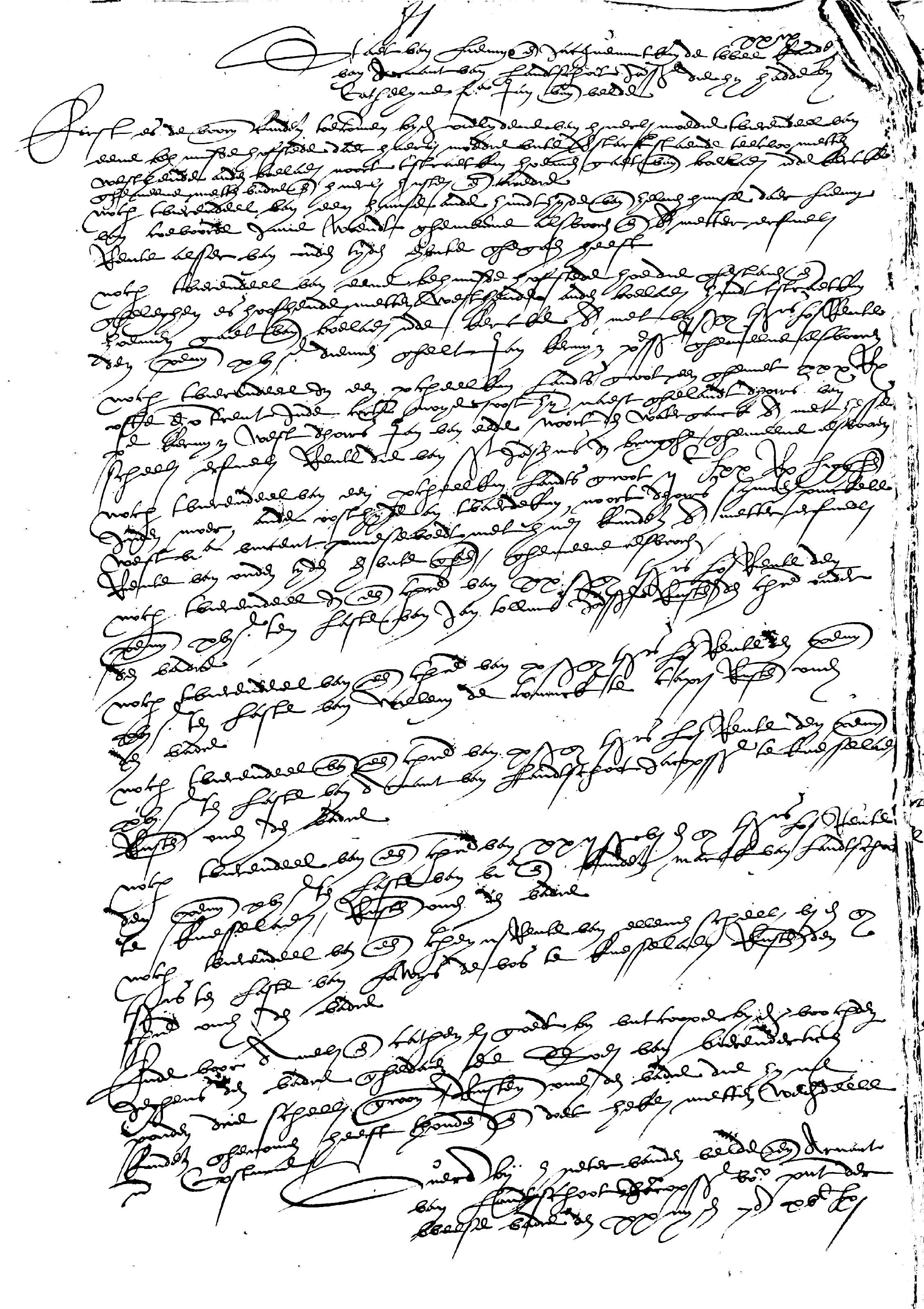Weesakte van Arnaut van Landtschoot, Eeklo 1561